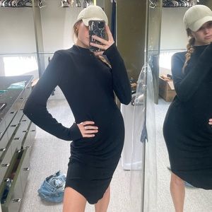 Kit and Ace long sleeve and high neck dress